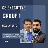 CS Executive Group 1 | Regular Batch by CS Deepak Gajrani & CS Madhav Pahwa | For Dec 25 Exams